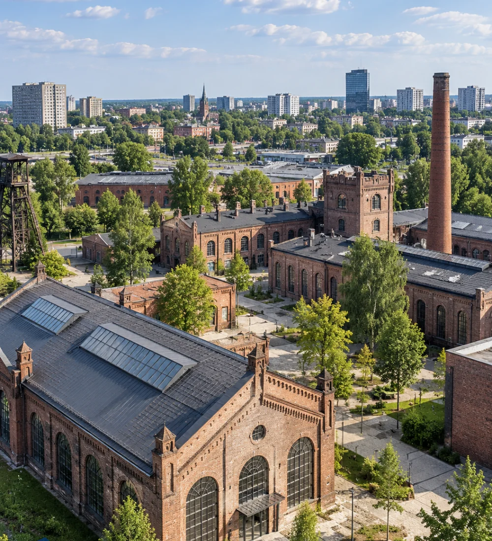 Katowice — widok miasta